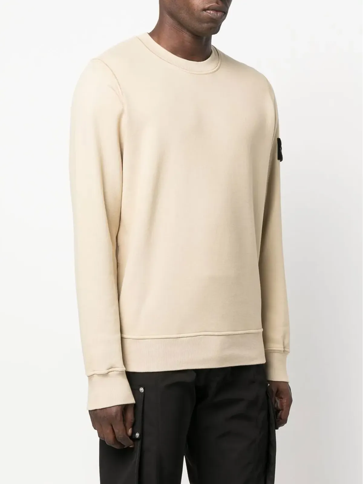 Stone Island コンパスパッチ スウェットシャツ - 画像3