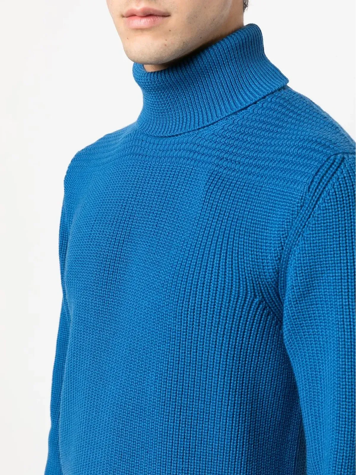 Orlebar Brown チャンクニット ロールネック セーター - 画像5