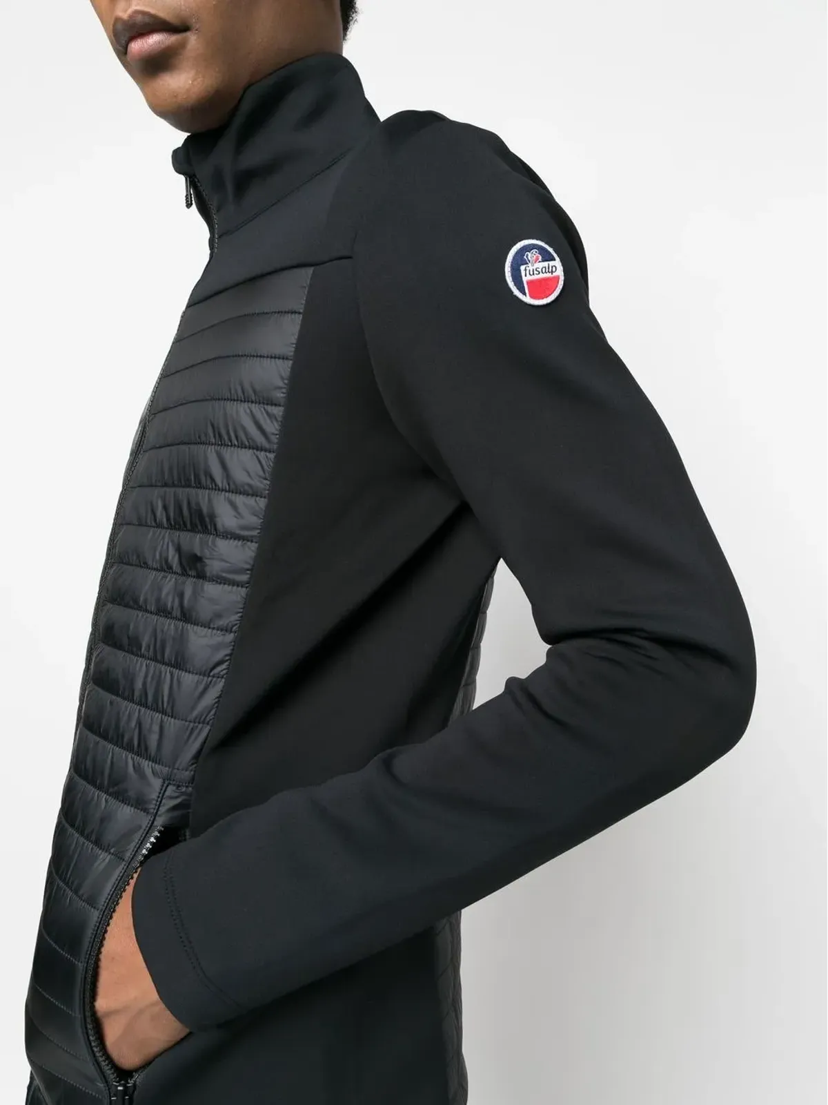 Fusalp padded-panel active jacket - Black - 画像5