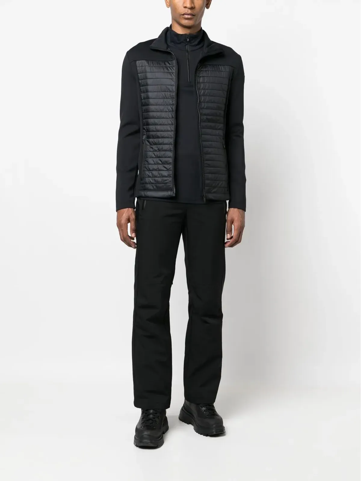Fusalp padded-panel active jacket - Black - 画像2