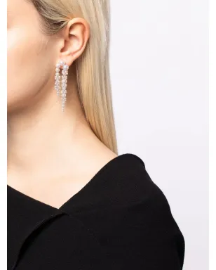 Sophie Bille Brahe Palais de Nuit 18K イエローゴールド 淡水パール ドロップ イヤリング - White - サムネイル2