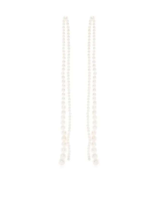 Sophie Bille Brahe Sophie Bille Brahe Promenade de Perles ドロップイヤリング - Whiteの商品画像