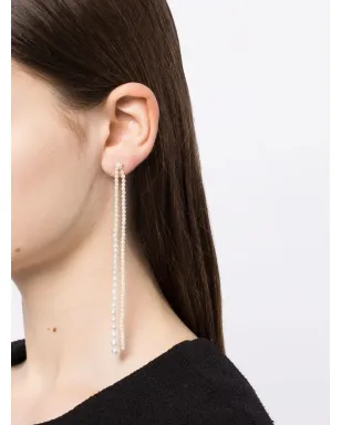 Sophie Bille Brahe Promenade de Perles ドロップイヤリング - White - サムネイル2