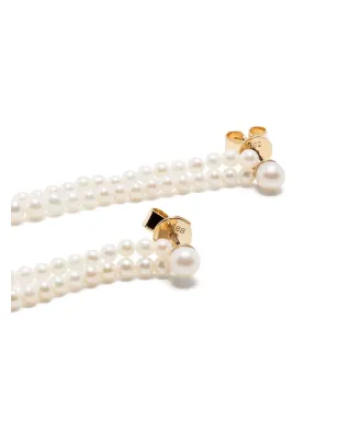 Sophie Bille Brahe Promenade de Perles ドロップイヤリング - White - サムネイル4
