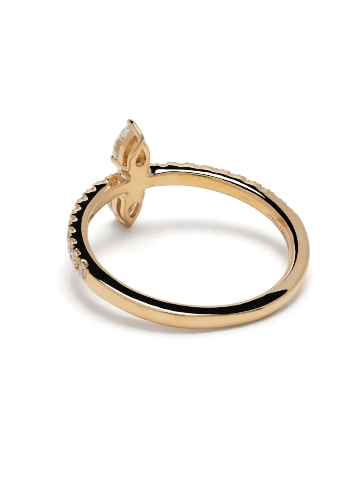 Persée 18K イエローゴールド Duo Héra ダイヤモンドリング - 画像4