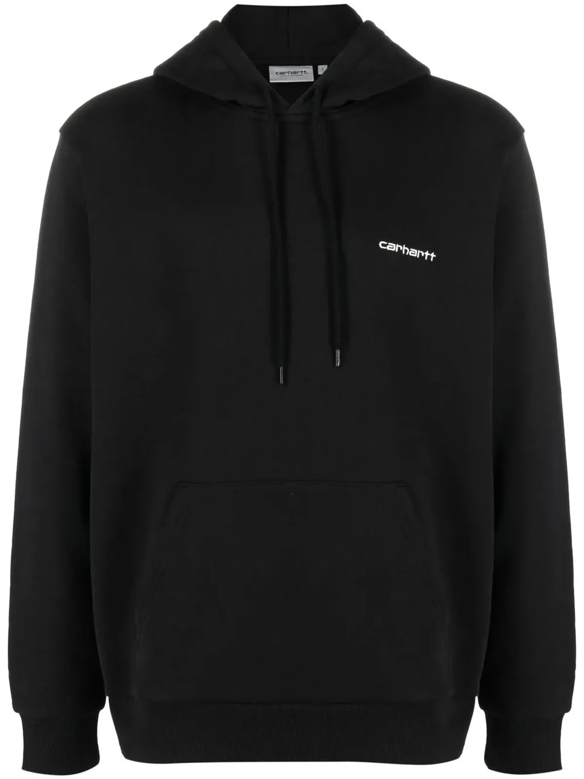 Carhartt WIP スクリプト刺繍入りプルオーバーフーディー - 画像1