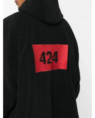 424 ロゴ入りハーフジップジャンパー - サムネイル5
