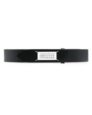 Maison Margiela ロゴ・アップリケ レザー ベルト - サムネイル1