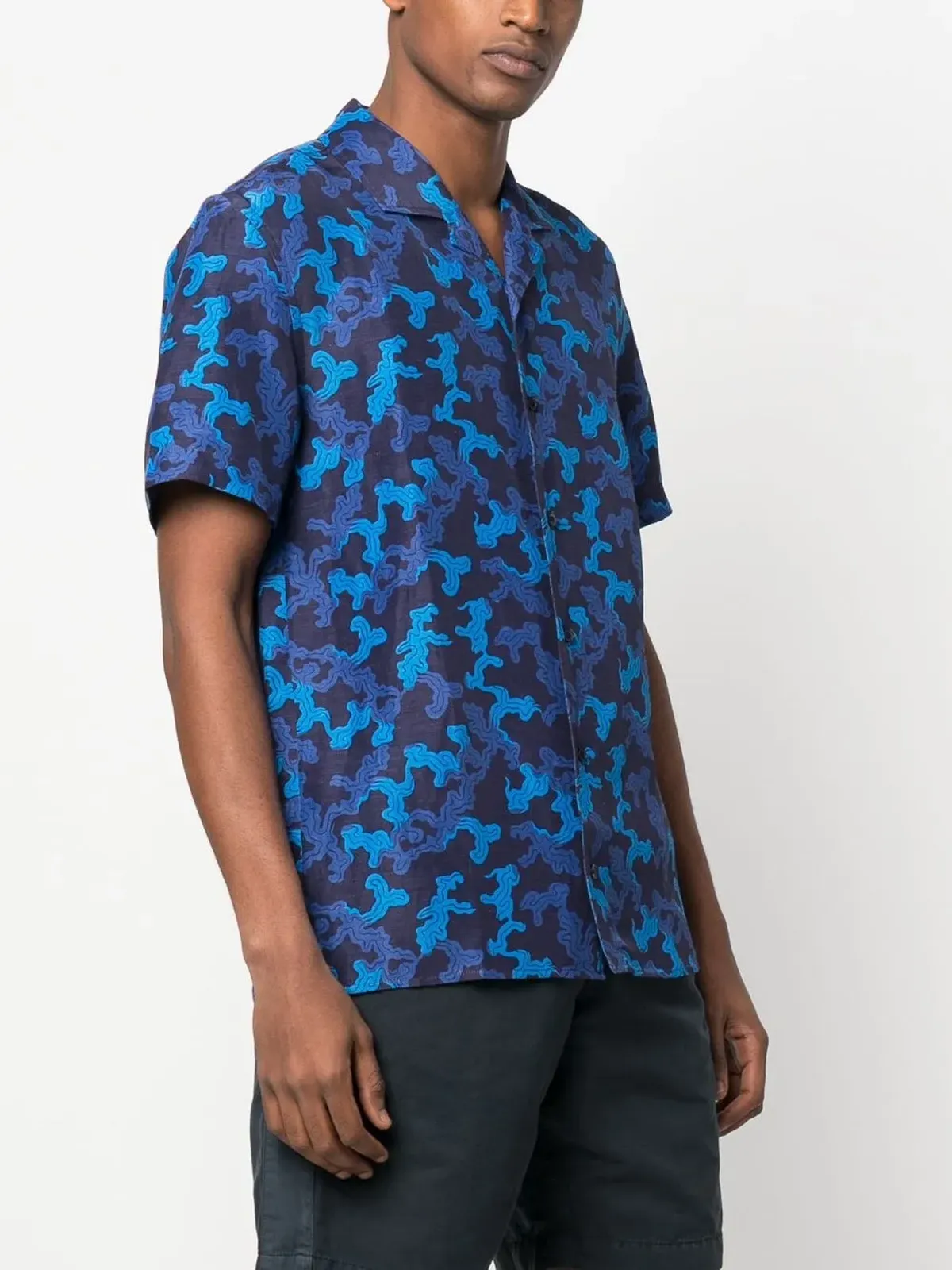 Orlebar Brown Hibbert リネンブレンドシャツ - 画像3