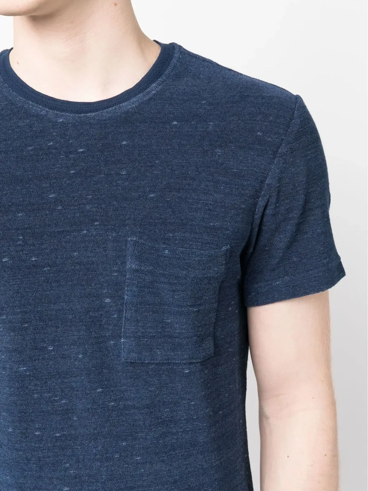 Orlebar Brown クラシック・タオリング仕上げ Tシャツ - ブルー - 画像5