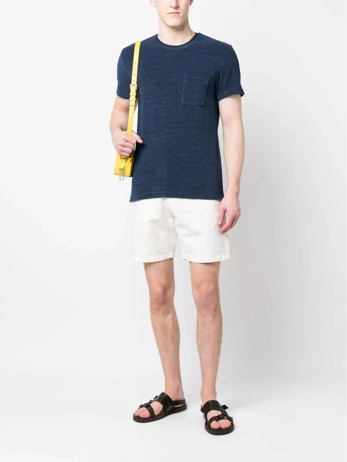 Orlebar Brown クラシック・タオリング仕上げ Tシャツ - ブルー - 画像2