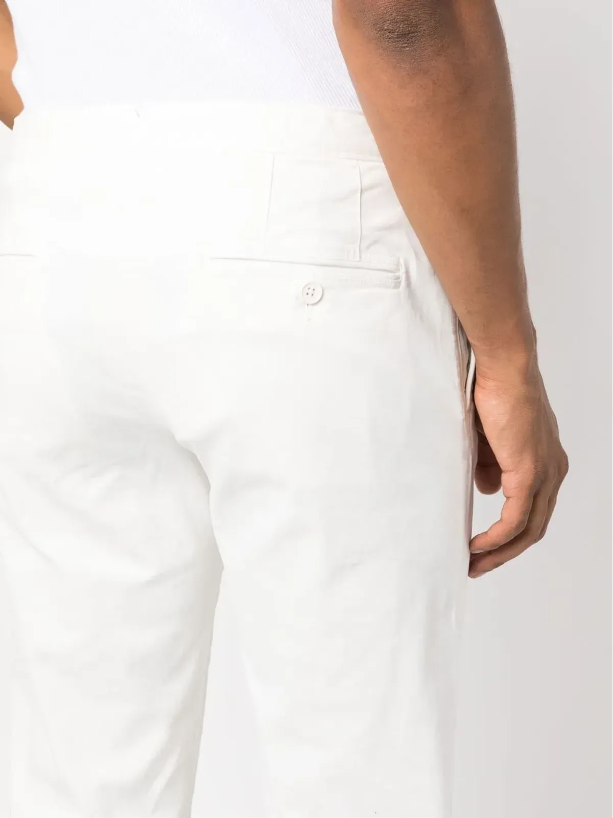 Orlebar Brown ミッドライズストレートレッグパンツ - White - 画像5