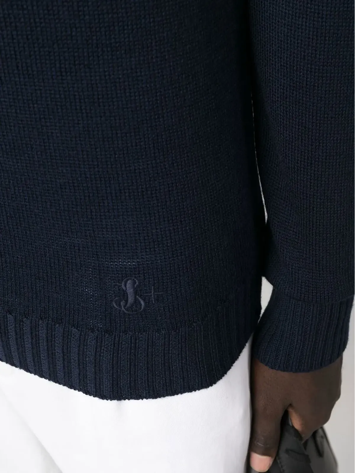 Jil Sander 刺繍ロゴ クルーネック ジャンパー - 画像5