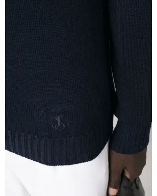 Jil Sander 刺繍ロゴ クルーネック ジャンパー - サムネイル5