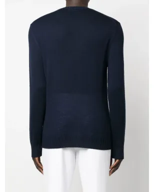 Jil Sander 刺繍ロゴ クルーネック ジャンパー - サムネイル4