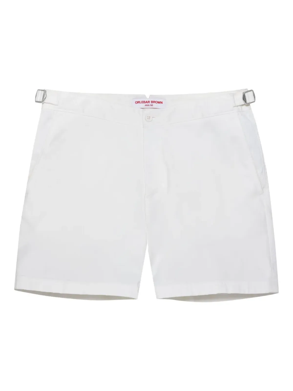 Orlebar Brown Bulldog mid-rise chino shorts - White - 画像1