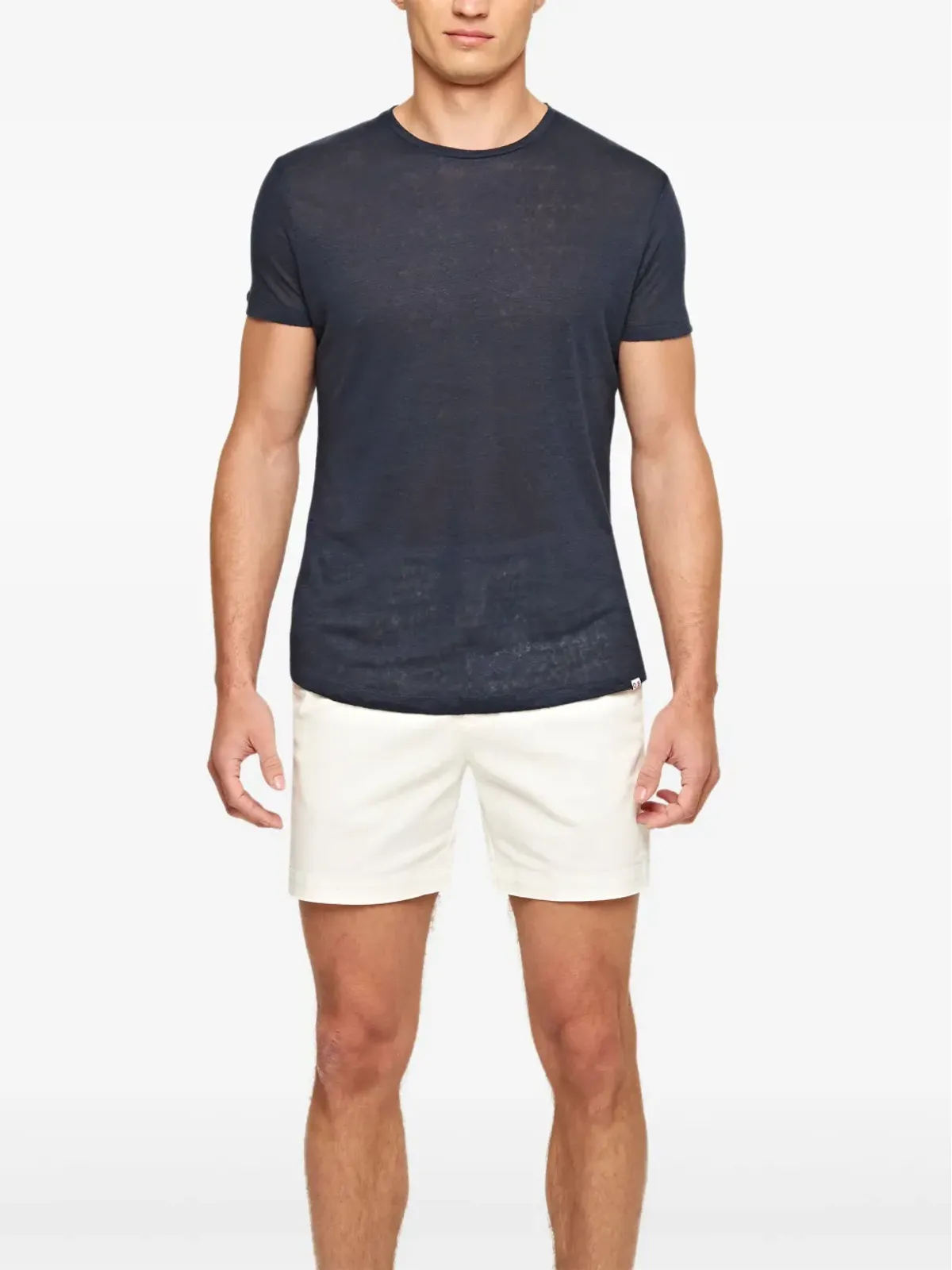 Orlebar Brown Bulldog mid-rise chino shorts - White - 画像2