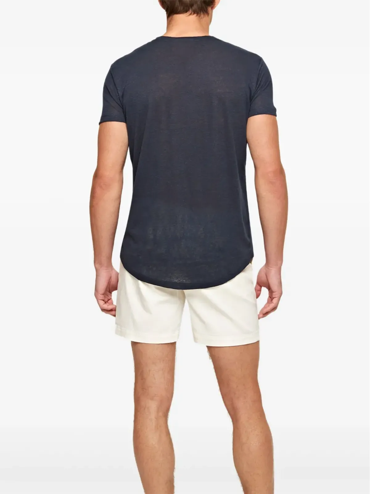 Orlebar Brown Bulldog mid-rise chino shorts - White - 画像3