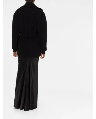 Saint Laurent ノッチドカラー ジップファスナー付きコート - サムネイル4