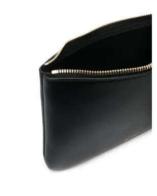 Jil Sander ナッパレザー ロゴプリント バッグ - ブラック - サムネイル5