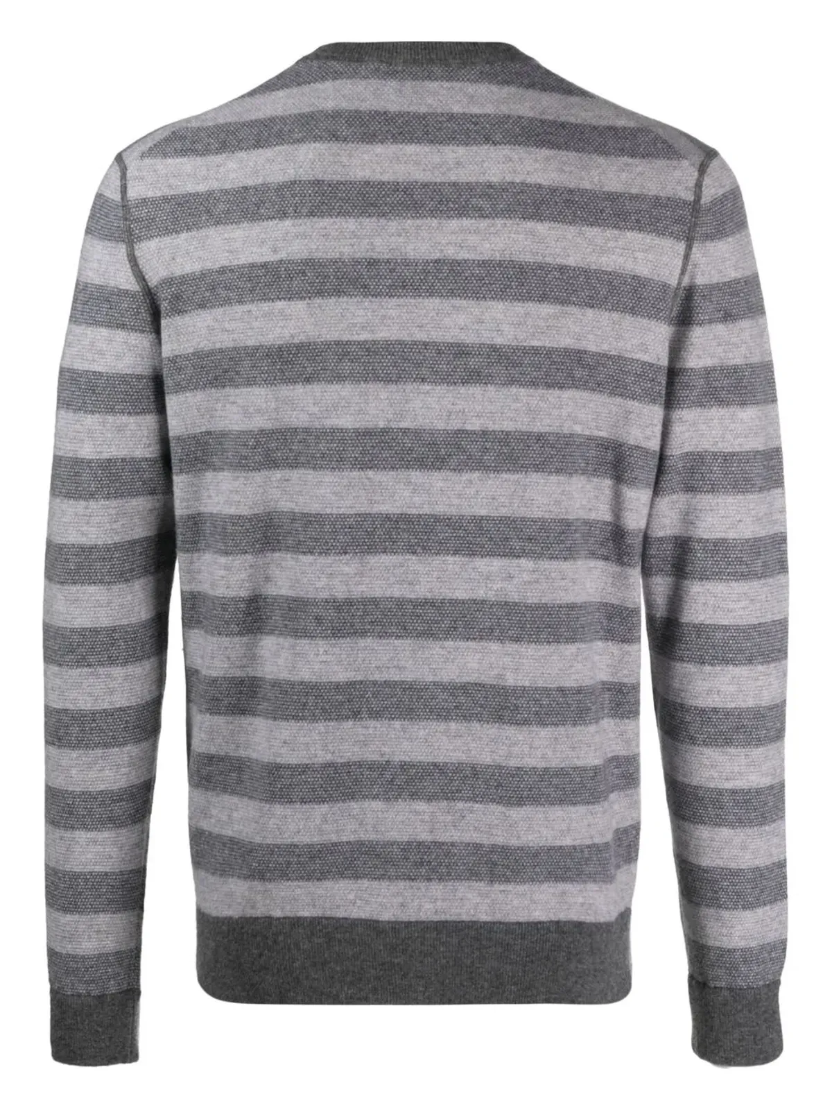 Vince striped knit jumper - Grey - 画像2