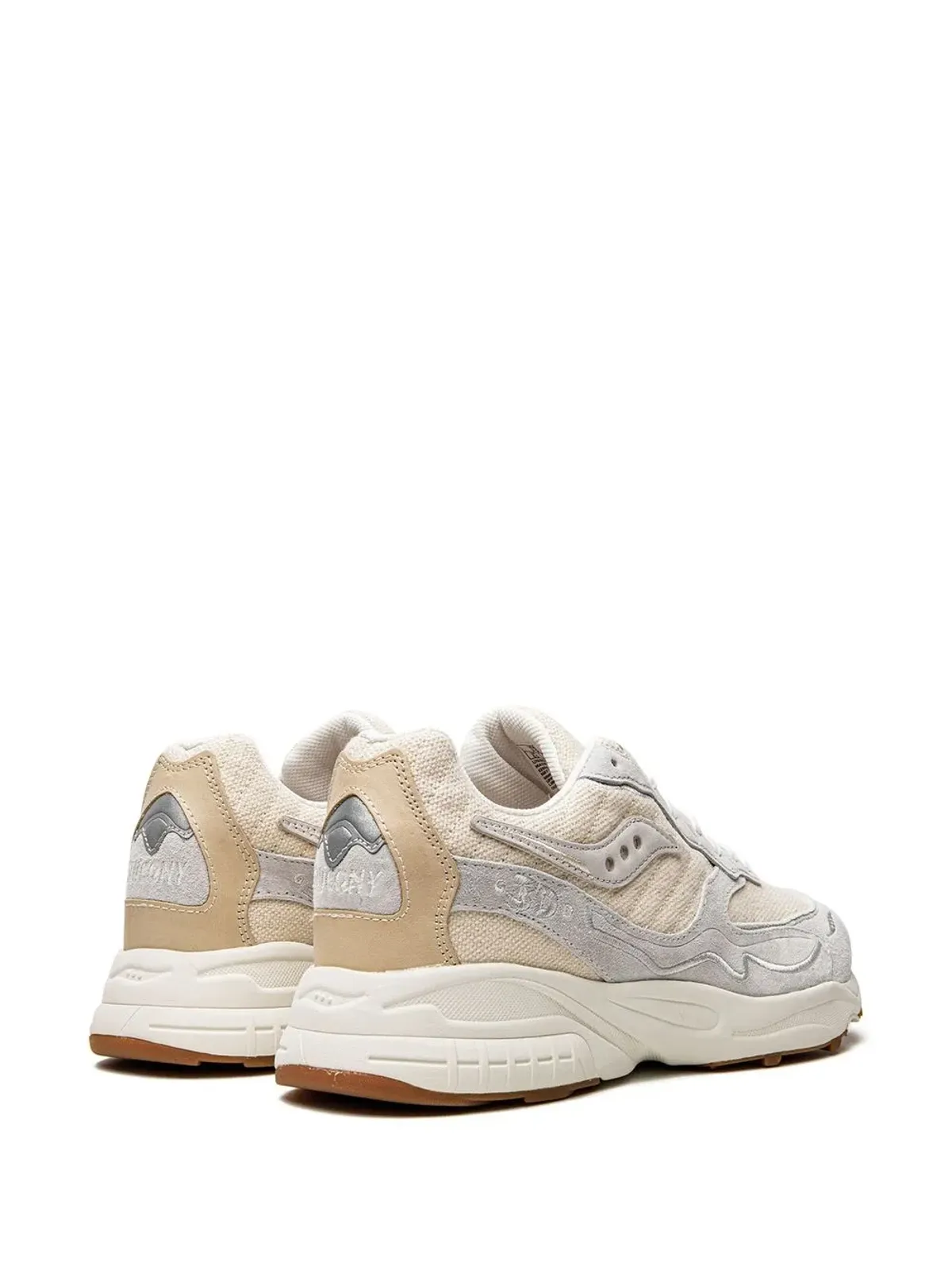 Saucony 3D Grid Hurricane ブランクキャンバス スニーカー - 画像3
