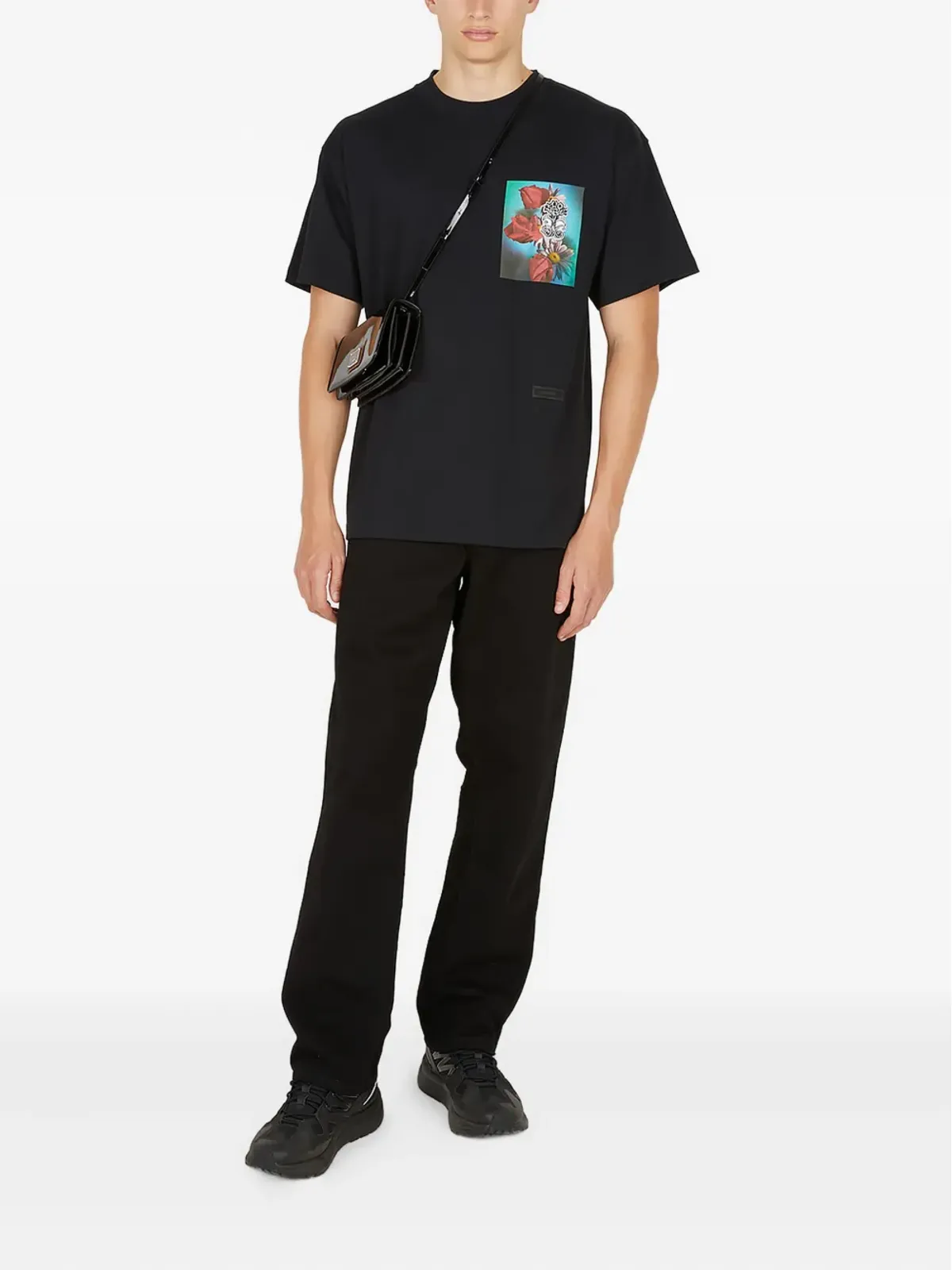 Soulland 花柄プリントTシャツ - 画像2