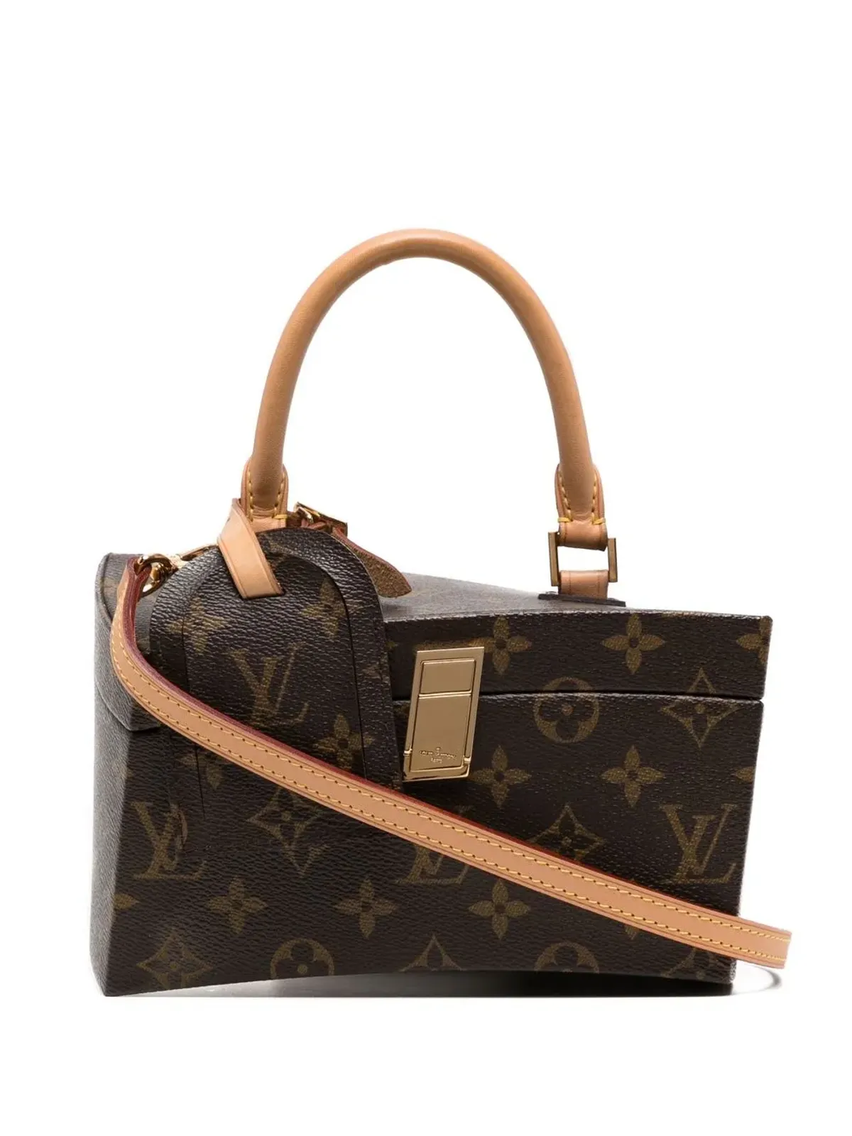 Louis Vuitton Pre-Owned x Frank Gehry 2014 Twisted Box bag - Brown - 画像1