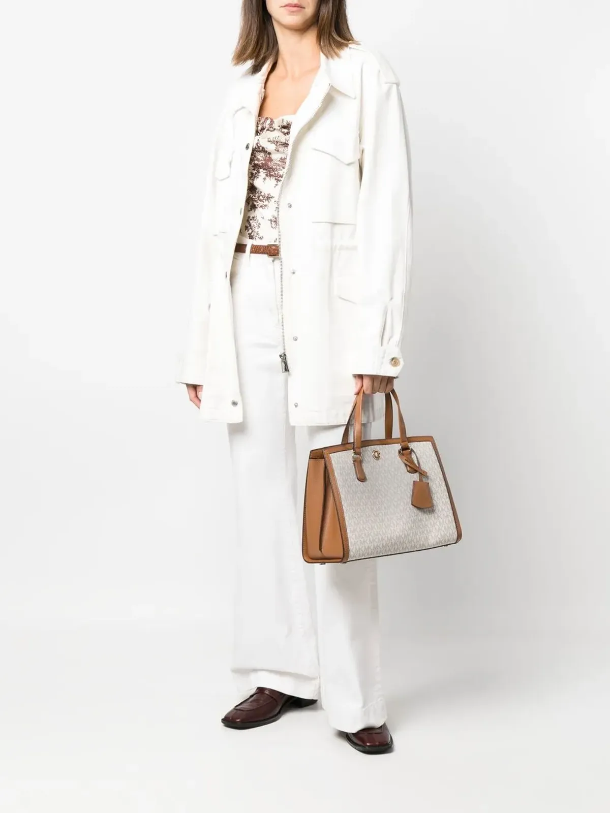 Michael Michael Kors チャンタル ロゴ トートバッグ - 画像2