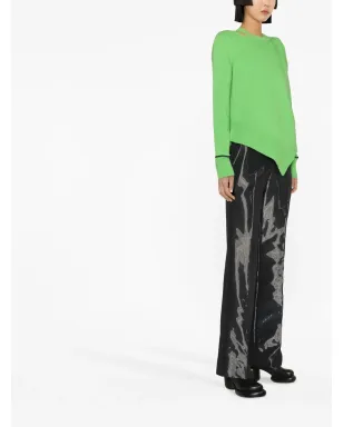 Alexander McQueen コールドショルダー ウールジャンパー - サムネイル4