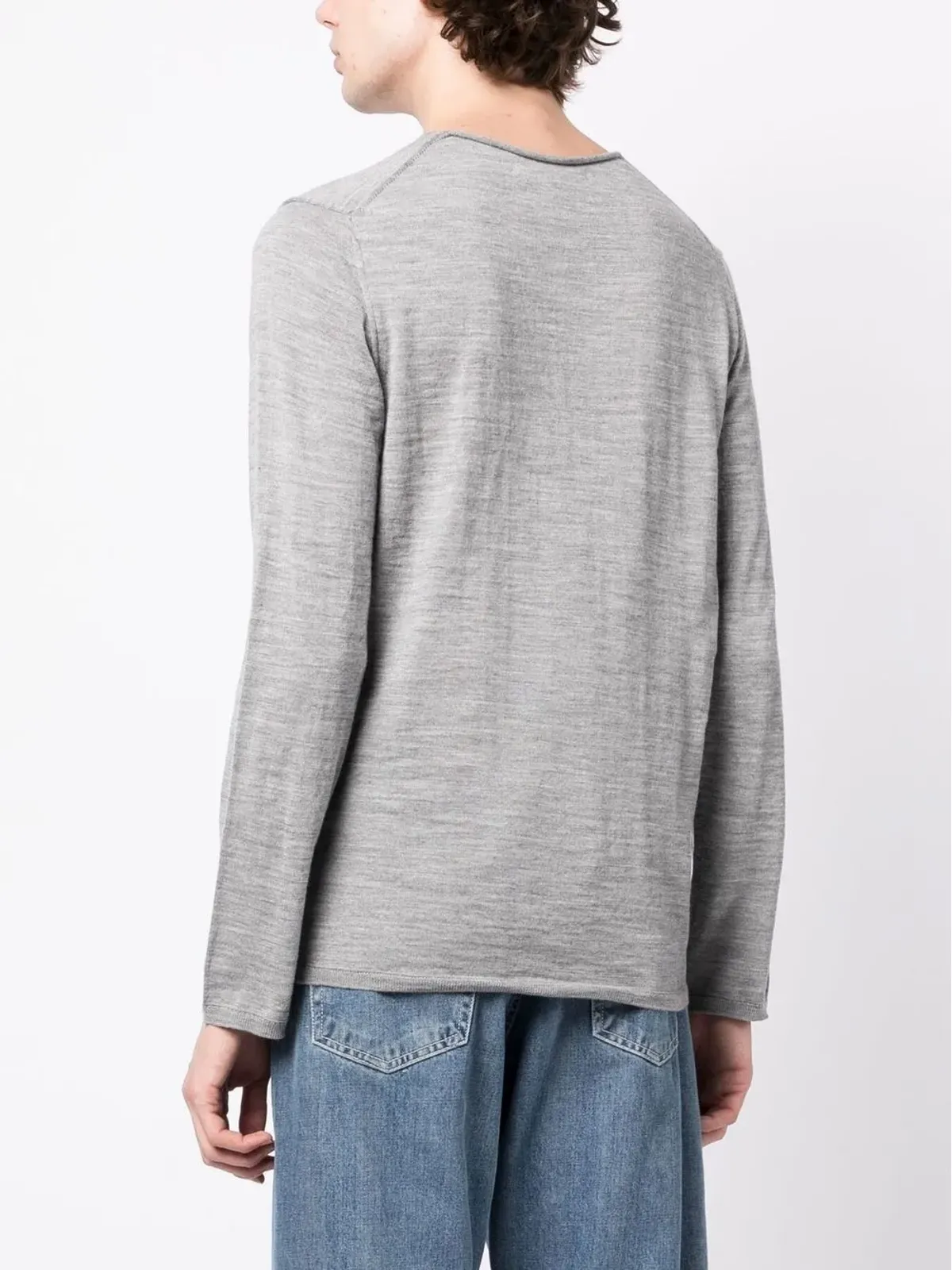 Comme Des Garçons Shirt グラフィックプリント細編みセーター - 画像4