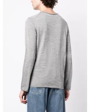 Comme Des Garçons Shirt グラフィックプリント細編みセーター - サムネイル4
