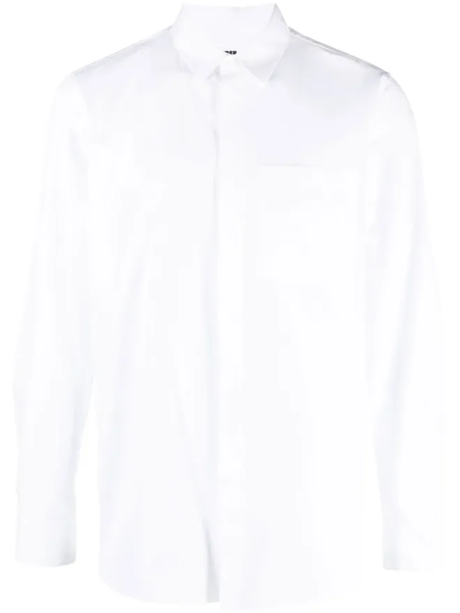 Jil Sander Jil Sander 前立てが隠れたポプリンシャツの商品画像