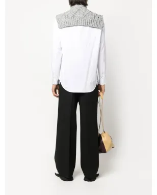 Jil Sander 前立てが隠れたポプリンシャツ - サムネイル2