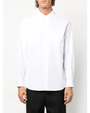 Jil Sander 前立てが隠れたポプリンシャツ - サムネイル3