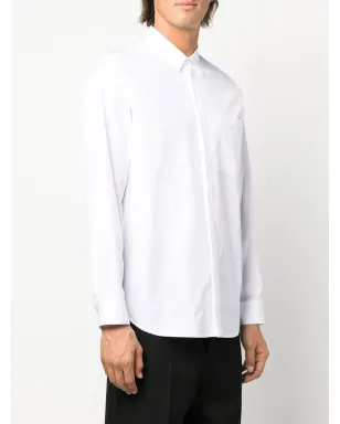 Jil Sander 前立てが隠れたポプリンシャツ - サムネイル4