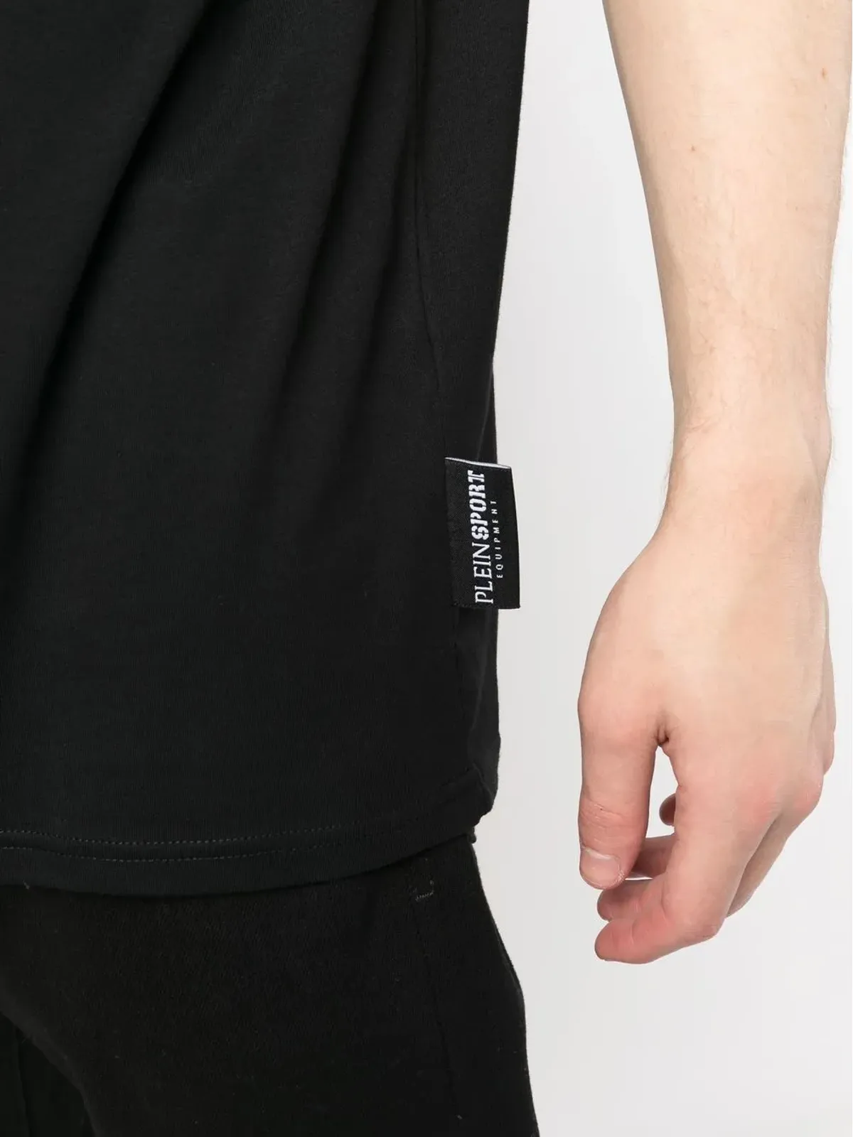 Plein Sport ロゴプリント半袖Tシャツ - ブラック - 画像5