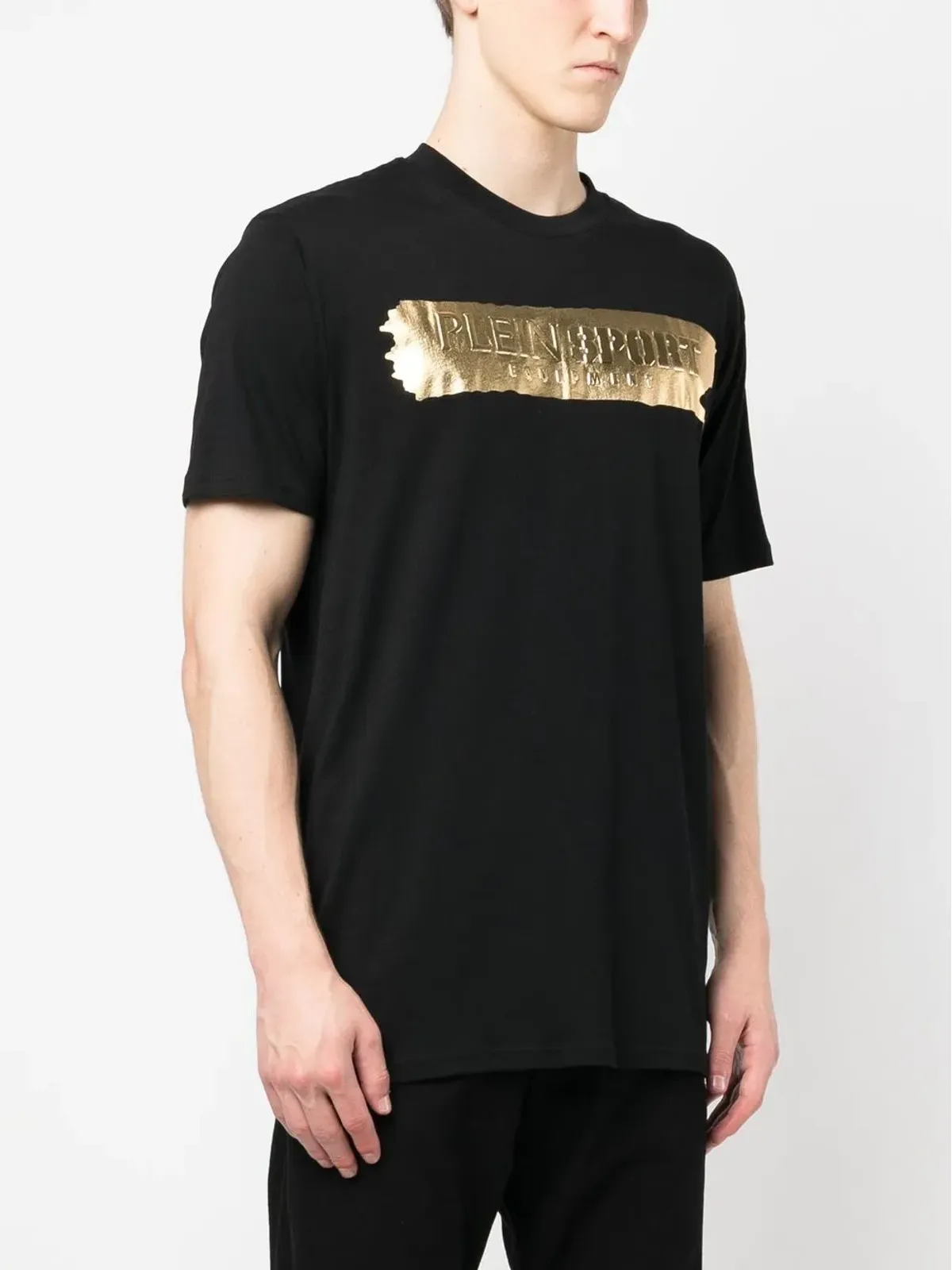 Plein Sport ロゴプリント半袖Tシャツ - ブラック - 画像3