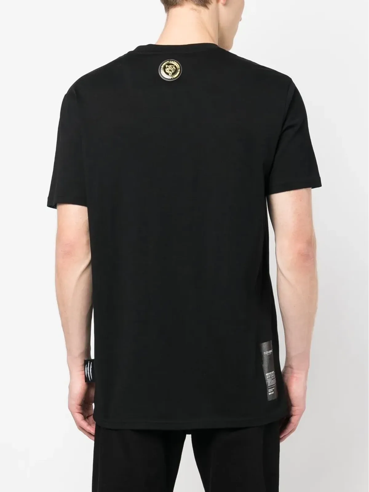Plein Sport ロゴプリント半袖Tシャツ - ブラック - 画像4