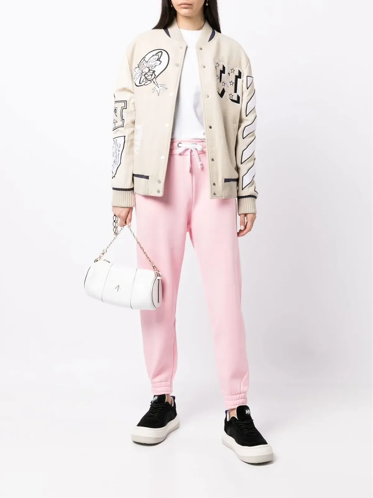 Alpha Industries ドローストリングスリムトラックパンツ - 画像2