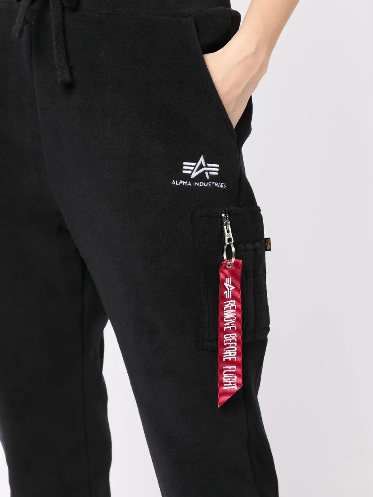Alpha Industries ドローストリングウエスト付き スリムなスウェットパンツ - 画像5