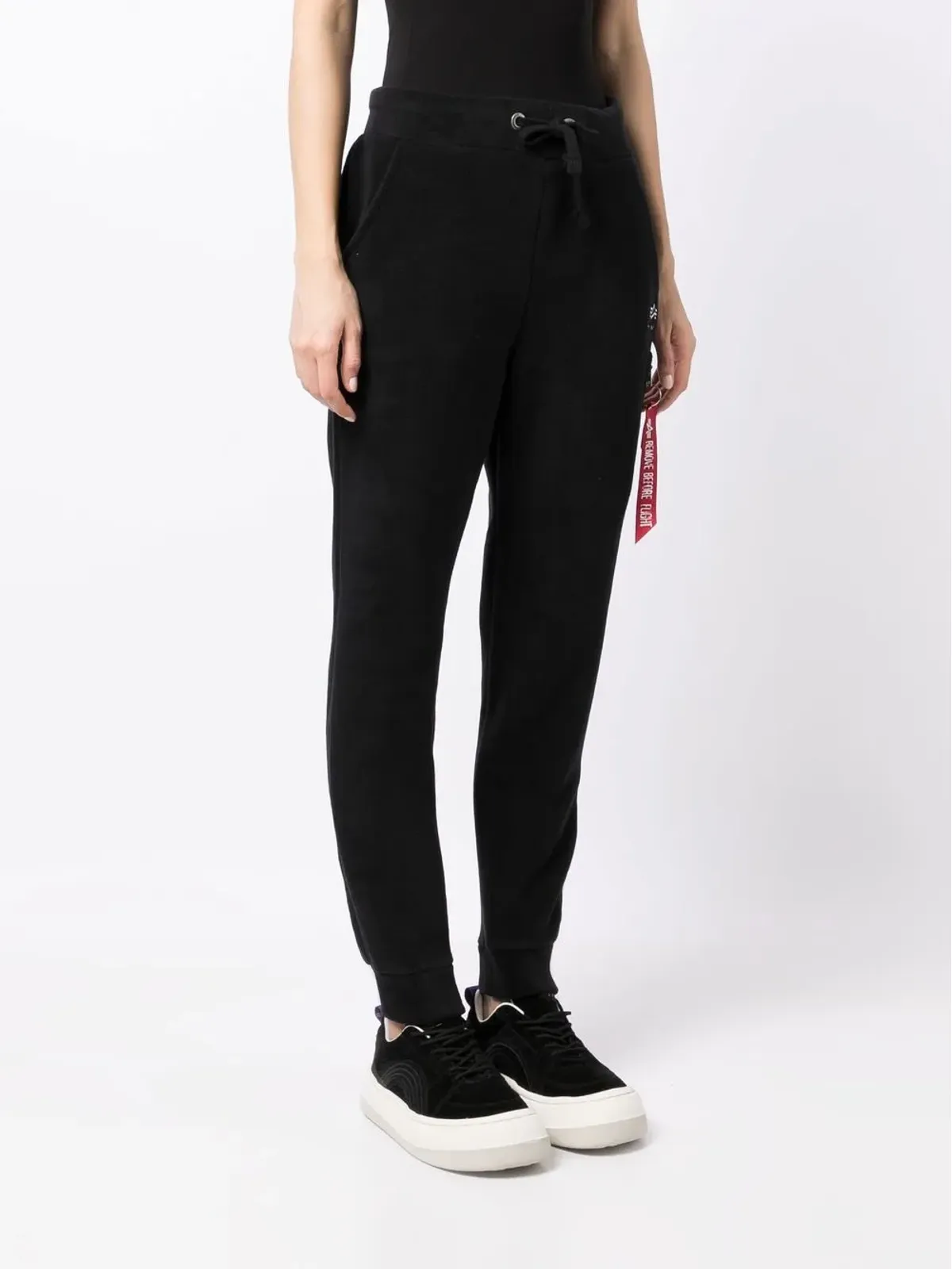 Alpha Industries ドローストリングウエスト付き スリムなスウェットパンツ - 画像3