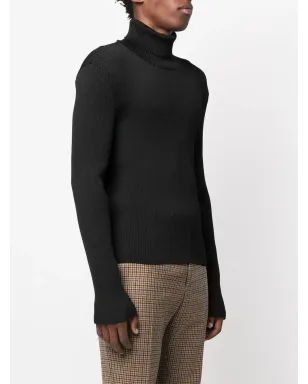 Walter Van Beirendonck リブ編みタートルネックジャンパー - サムネイル3