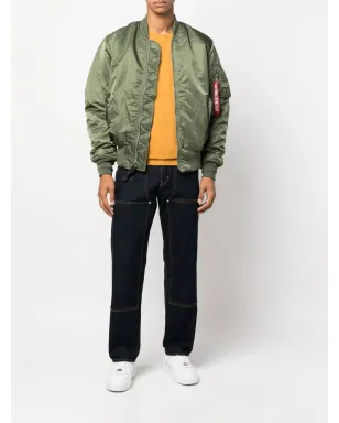 Alpha Industries MA-1リバーシブルボンバージャケット - グリーン - サムネイル2