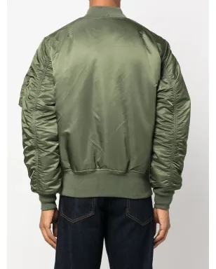 Alpha Industries MA-1リバーシブルボンバージャケット - グリーン - サムネイル4
