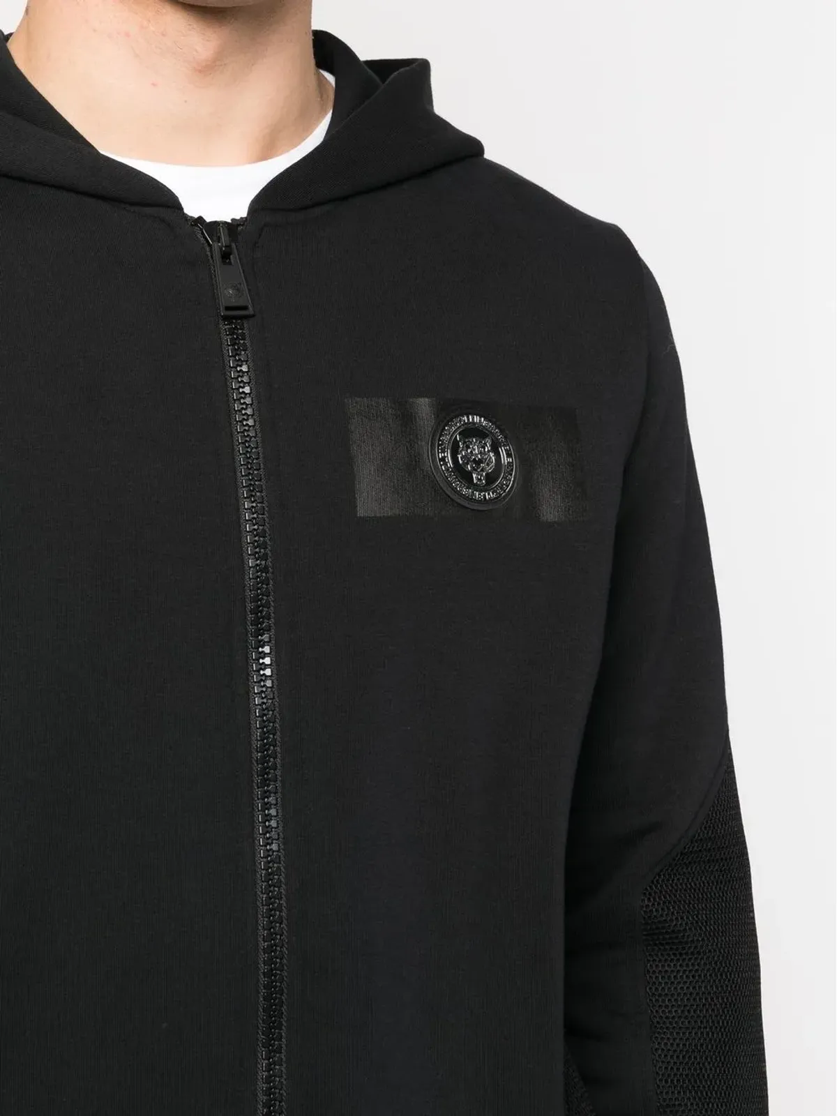 Plein Sport ロゴパッチジップジャケット - 画像5