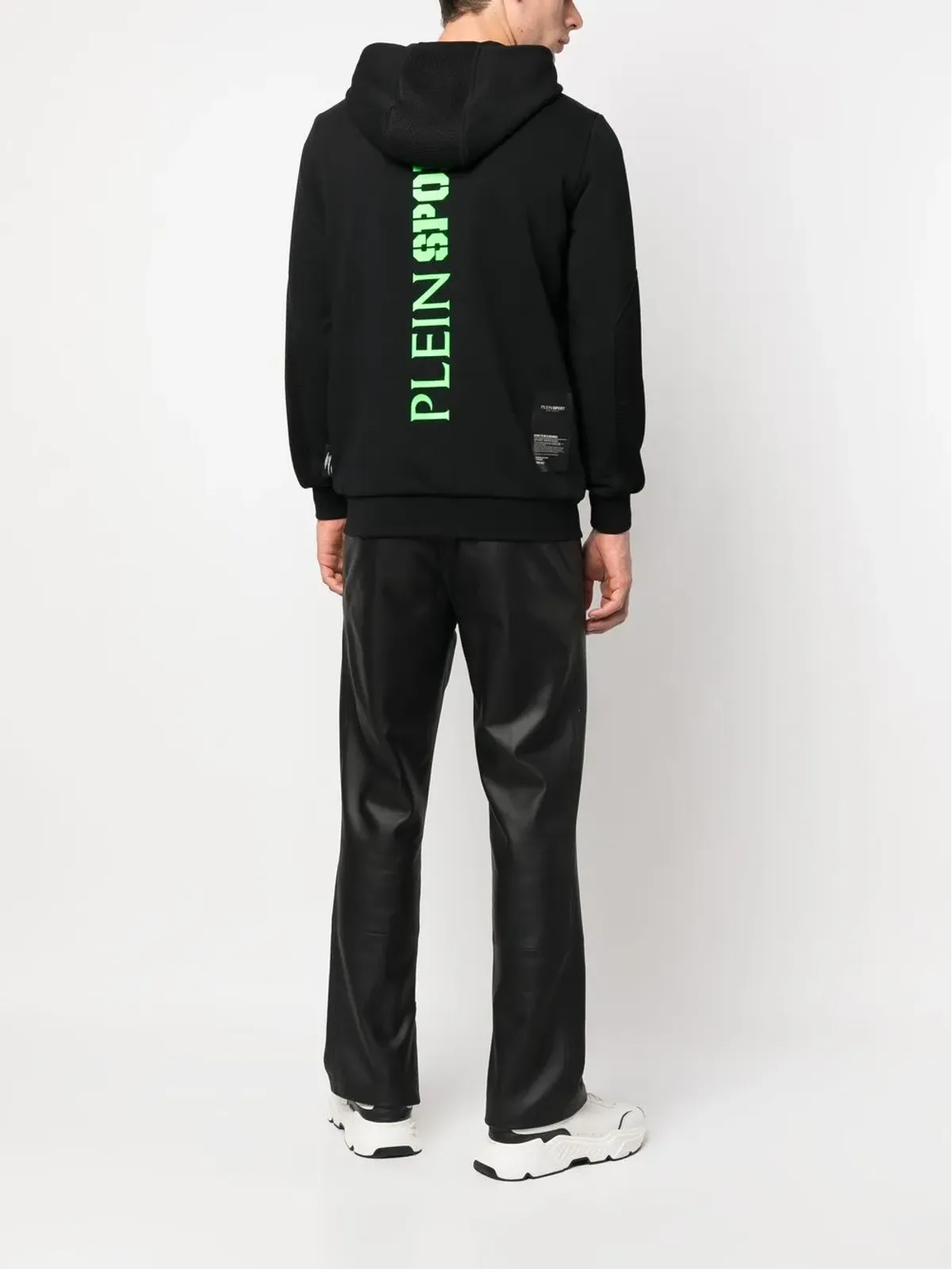 Plein Sport ロゴパッチジップジャケット - 画像2