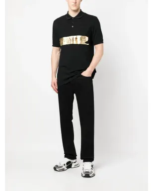 Plein Sport ロゴプリントショートスリーブポロシャツ - サムネイル2