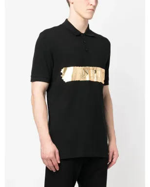 Plein Sport ロゴプリントショートスリーブポロシャツ - サムネイル3