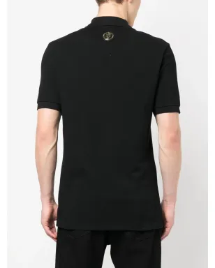 Plein Sport ロゴプリントショートスリーブポロシャツ - サムネイル4